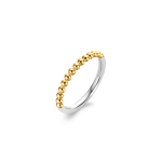 Anillo Ti Sento Plata Bañada