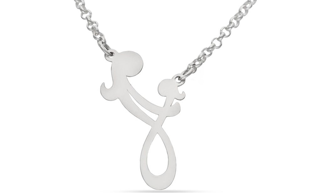 gargantilla madre hija en plata